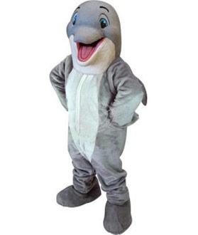 Maskottchen Delfin Kostüm 2 (Werbefigur)