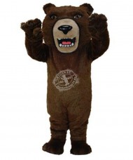 Grizzly Bär Maskottchen Kostüm 2 (Professionell)