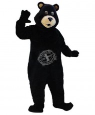 Schwarz Bär Maskottchen Kostüm 3 (Professionell)
