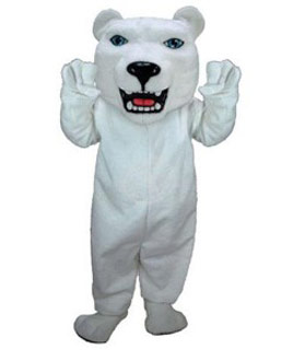 Eisbär Maskottchen Kostüm 9 (Professionell)