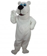 Eisbär Maskottchen Kostüm 10 (Professionell)