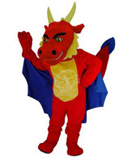 Drache Maskottchen Kostüm 8 (Professionell)