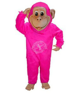 Schimpanse Maskottchen Kostüm 3 (Professionell)