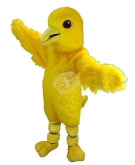 Kanarienvogel Maskottchen Kostüm (Professionell)
