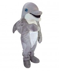 Delfin Maskottchen Kostüm 4 (Professionell)