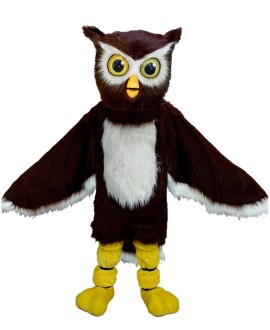 Kostüm Eulen Vogel Maskottchen 4 (Professionell)