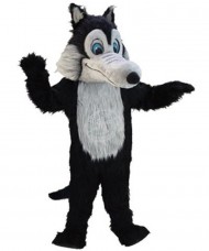 Kostüm Wolf Maskottchen 9 (Professionell)