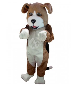 Kostüm Hund Beagle Maskottchen 3 (Professionell)