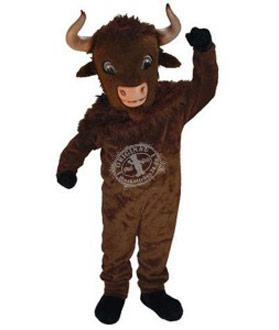 Bison Maskottchen Kostüm 2 (Professionell)