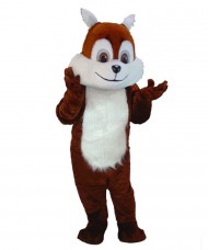 Maskottchen Streifenhörnchen Kostüm 4 (Professionell)