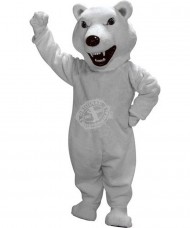 Maskottchen Eisbär Kostüm 7 (Werbefigur)