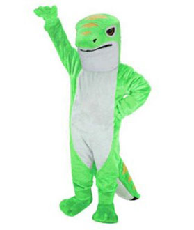 Kostüm Gecko Maskottchen (Professionell)