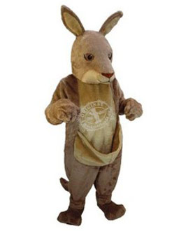 Känguru Maskottchen Kostüm 3 (Professionell)