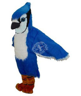 Blaunäher Vogel Maskottchen Kostüm (Professionell)